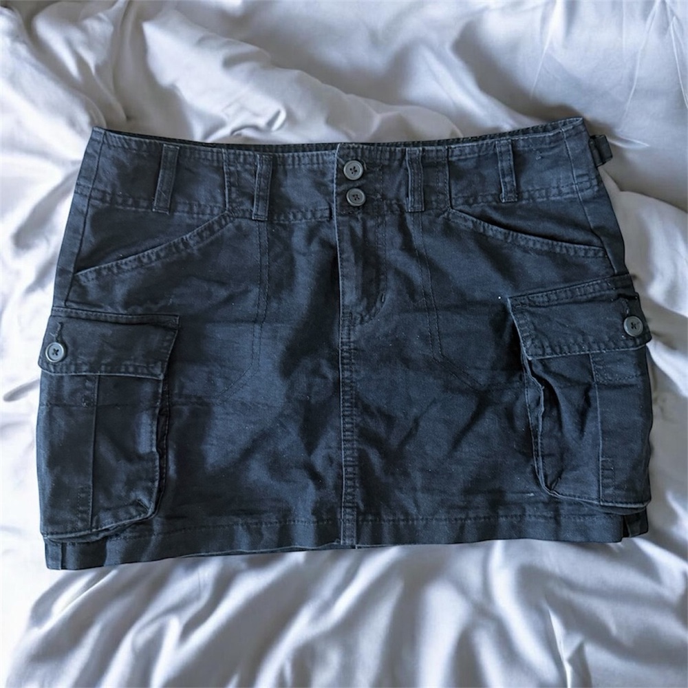 John Galt by Brandy Melville Black Mini Skirt